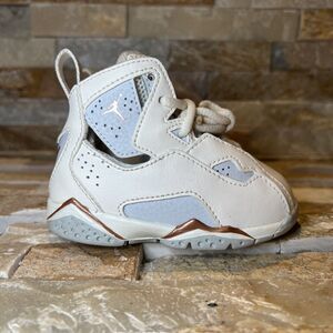 Jordan True Flight (Sail/Red Bronze) Sneakers Toddler Size 4C 645071-112